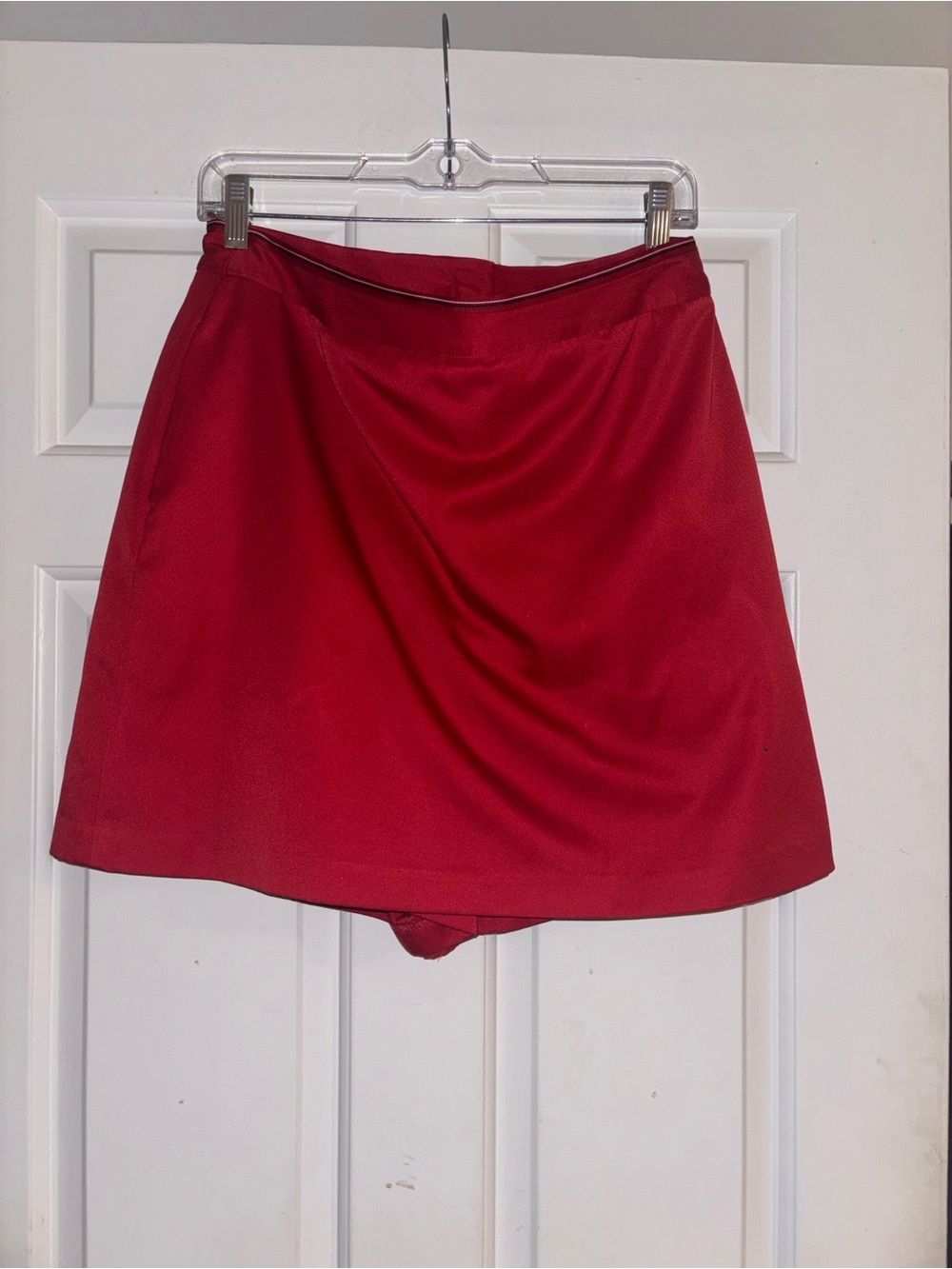 EP Pro Red Athletic Skort with Subtle Trim